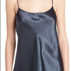 Vince satin navy camisole